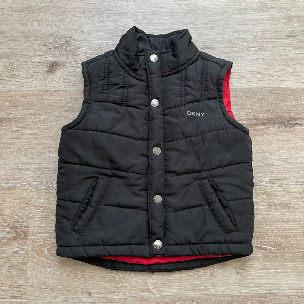 DKNY Kids Sleeveless Puffer Vest Size 2T